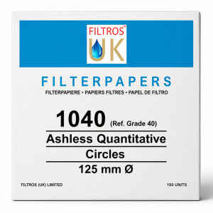 Quantitative Filter Paper Ashless Grade 1040 (Ref. Grade - 40)