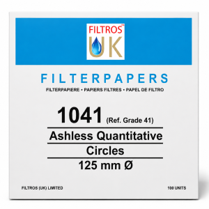 Quantitative Filter Paper Ashless Grade 1041 (Ref. Grade - 41)