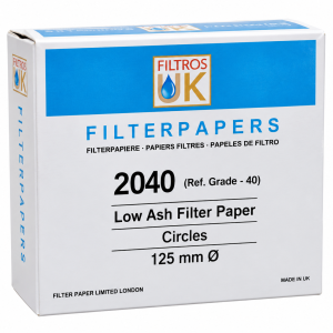 Low Ash Filter Papers – Grade 2040 (Ref. Grade – 40)