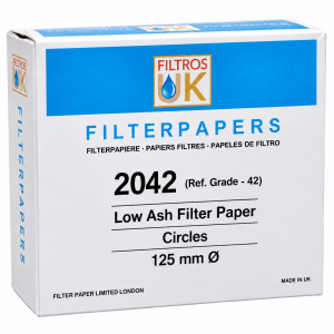 Low Ash Filter Papers – Grade 2042 (Ref. Grade – 42)