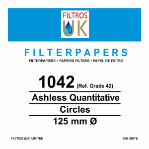 Quantitative Filter Paper Ashless Grade 1042 (Ref. Grade - 42)