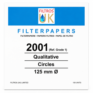 Qualitative Filter Papers – Grade 2001 (Ref. Grade – 1)