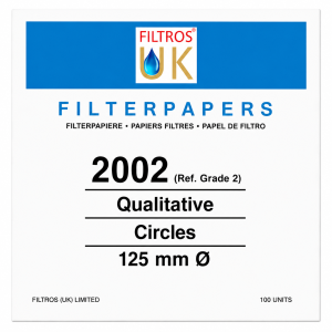Qualitative Filter Papers – Grade 2002