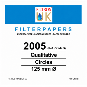 Qualitative Filter Papers – Grade 2005