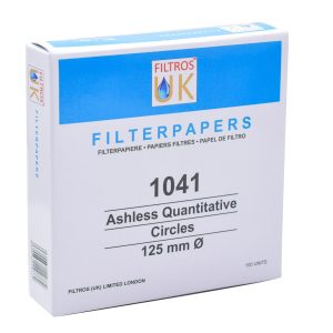Quantitative Filter Paper Ashless Grade 1041 (Ref. Grade - 41)