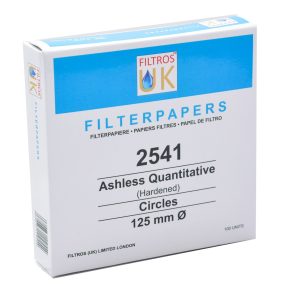 Quantitative Hardened Ashless Filter Paper – Grade 2541